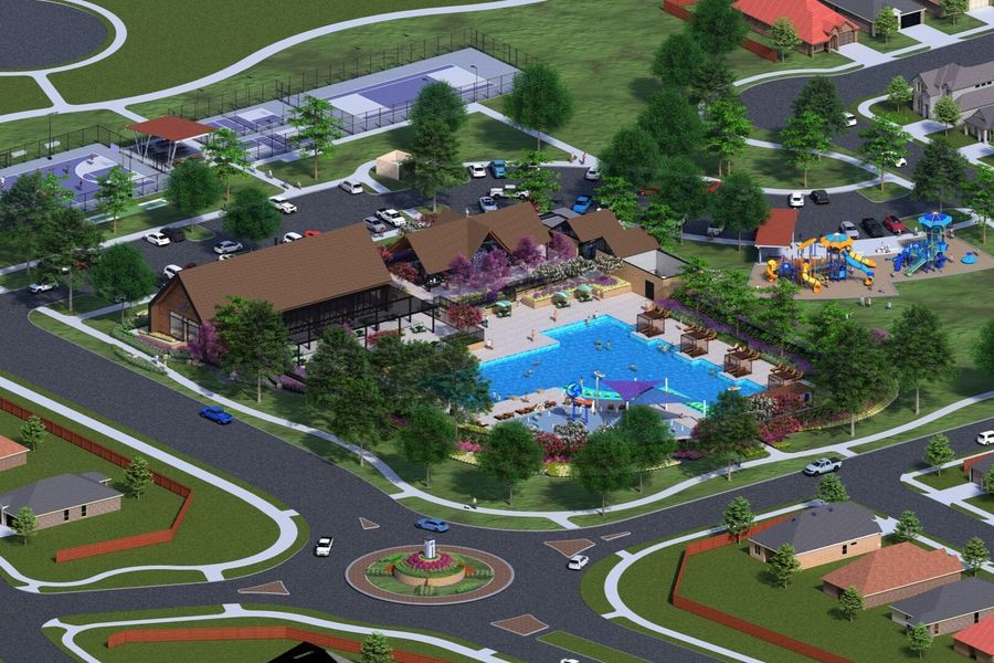 Amenity Center Rendering Amenity Center Rendering