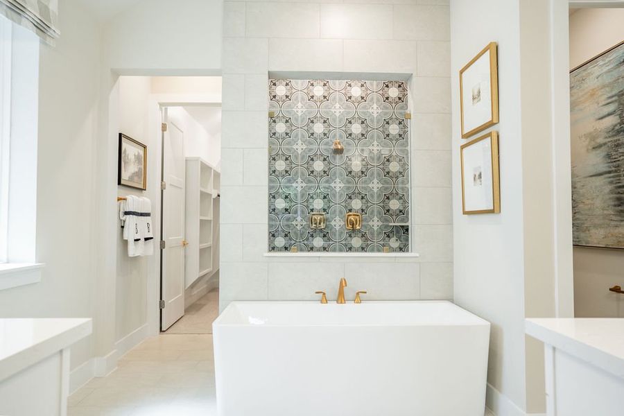 Furnished interior in a model home at Timber Hollow: Heritage in Magnolia (Image 5).