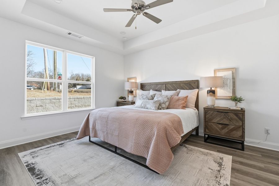 Furnished interior in a model home at Sedman Hills in Hixson (Image 5).