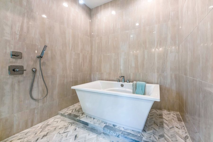 Furnished interior in a model home at Ocean Ridge in St. Augustine Beach (Image 27).