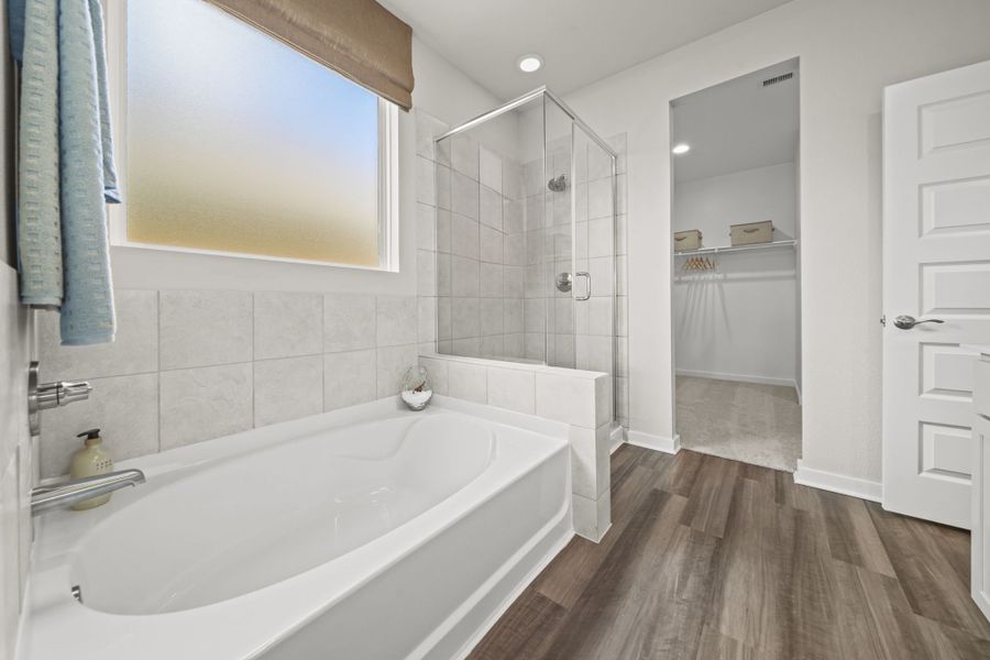 Furnished interior in a model home at Grand Magnolia in Magnolia (Image 17).