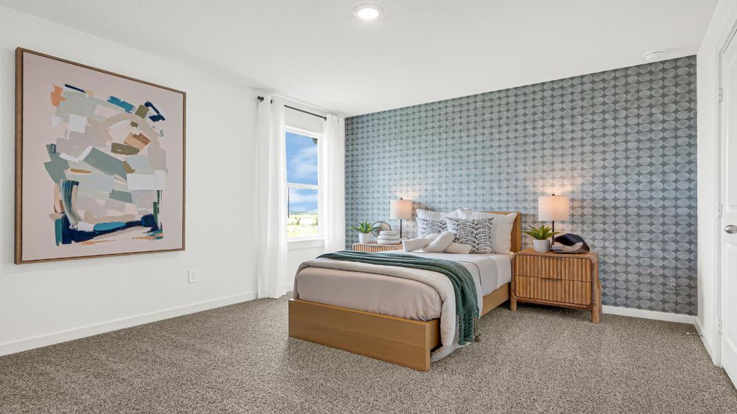 Furnished interior in a model home at Blue Heron Estates in Beasley (Image 7).