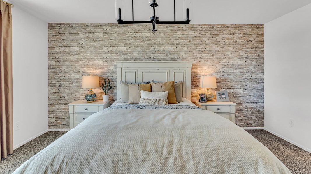 Furnished interior in a model home at Blackhawk in Tucson (Image 31).