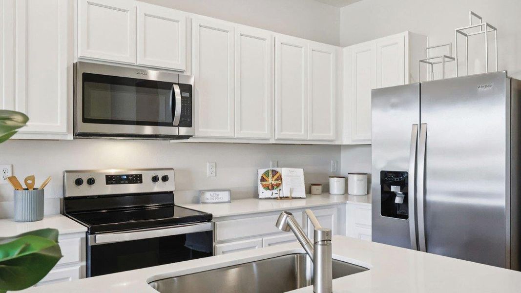 Furnished interior in a model home at Brentwood in Davenport (Image 11).