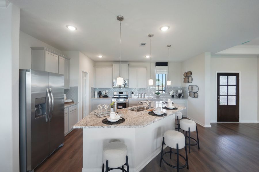 Blue Jays Landing Model Home – Madison – Kitchen Blue Jays Landing Model Home – Madison – Kitchen