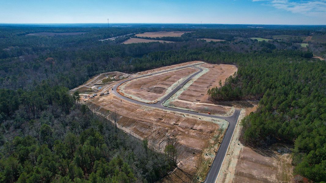 Site preparation and early development at Ferry Grove in Lexington, SC (Image 26).