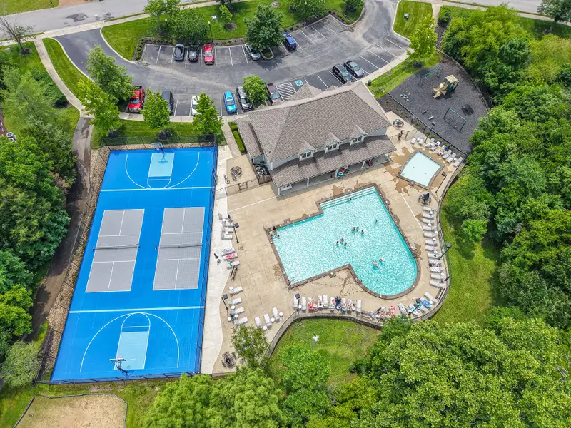 Enjoy community amenities at Mansker Farms including swimming pools, and tennis courts.