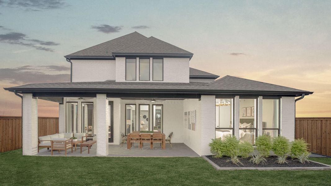 Exterior details of a home in Walsh 50', Fort Worth (Image 4).