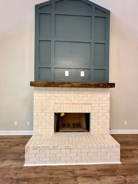 Furnished interior in a model home at Polk Place in Moreland (Image 9).