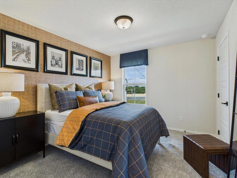 Furnished interior in a model home at Meadows at Oak Creek in San Antonio (Image 21). Furnished interior in a model home at Meadows at Oak Creek in San Antonio (Image 21).