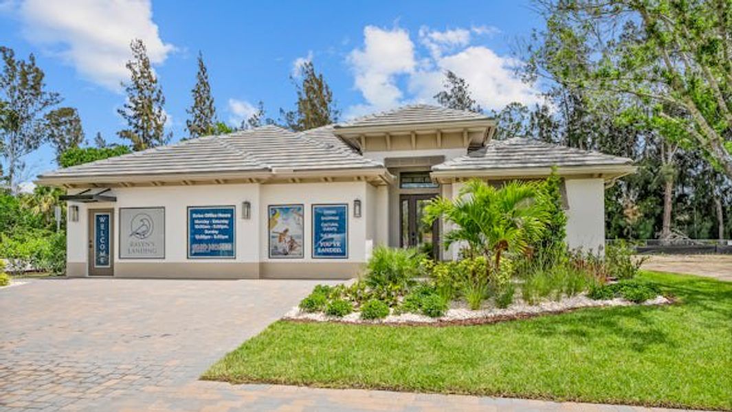 Front exterior of a home in the Raven's Landing community, located in Vero Beach, FL (Image 13).