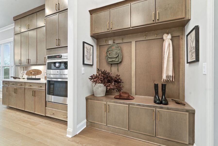 Furnished interior in a model home at Palisades in Cumming (Image 9).