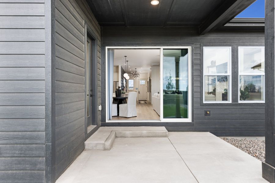 Sterling Ranch Homestead - American Legend Homes Model Home - Back Porch Sterling Ranch Homestead - American Legend Homes Model Home - Back Porch