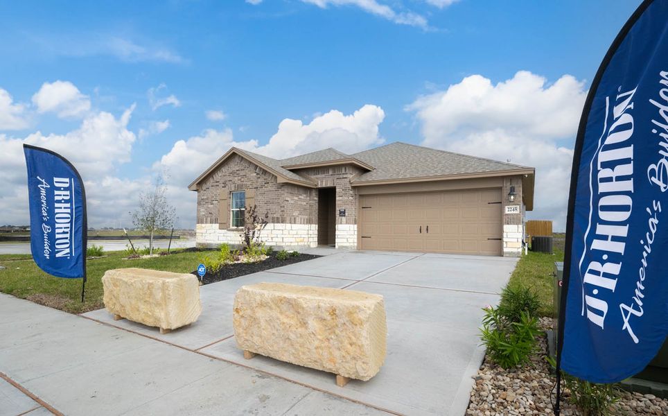 Front exterior of a home in the David Estates community, located in Portland, TX (Image 9). Front exterior of a home in the David Estates community, located in Portland, TX (Image 9).