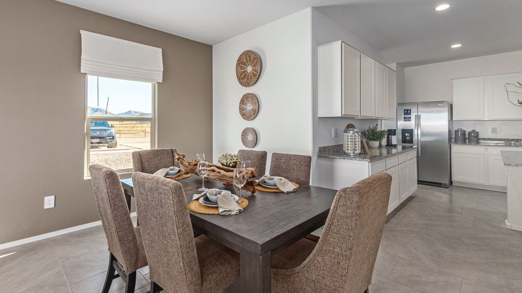 Furnished interior in a model home at Sycamore Vista in Vail (Image 13).