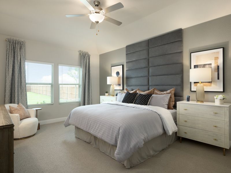 Furnished interior in a model home at Windmore in Princeton (Image 32). Furnished interior in a model home at Windmore in Princeton (Image 32).
