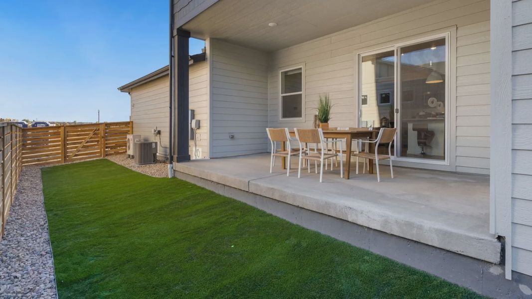 Exterior details of a home in Trailside on Harmony, Timnath (Image 3). Exterior details of a home in Trailside on Harmony, Timnath (Image 3).
