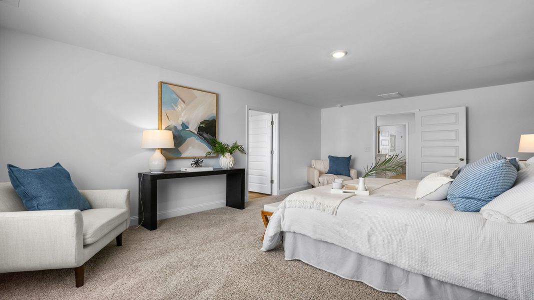 Furnished interior in a model home at The Lakes at North Glynn in Brunswick (Image 12). Furnished interior in a model home at The Lakes at North Glynn in Brunswick (Image 12).
