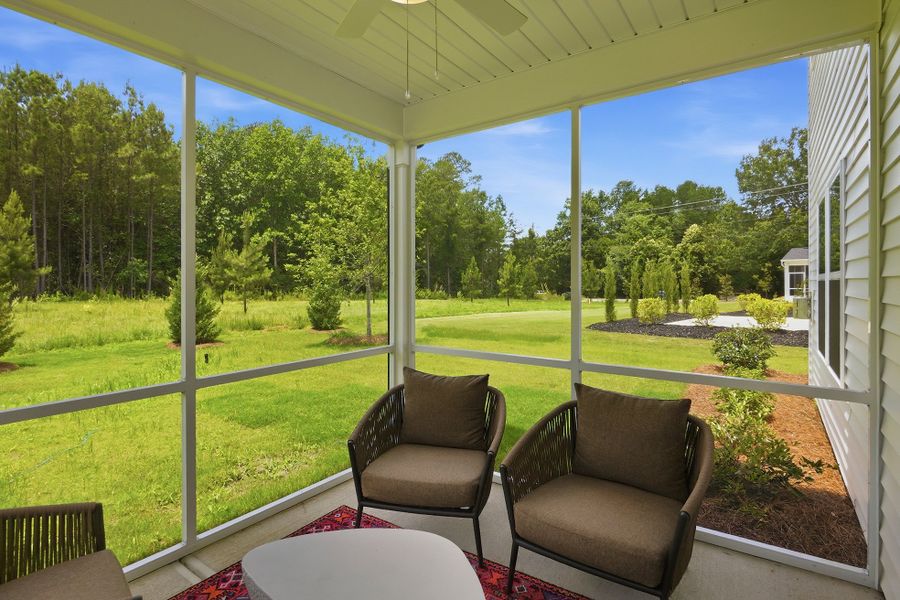 Telfair | Screened-In Porch