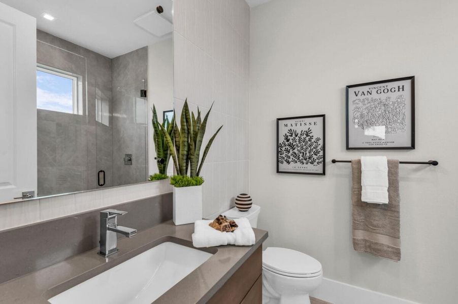 Furnished interior in a model home at Legends Bay in Bradenton (Image 159).