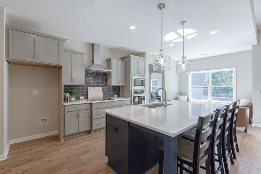 Furnished interior in a model home at Standing Oaks in Senoia (Image 5).