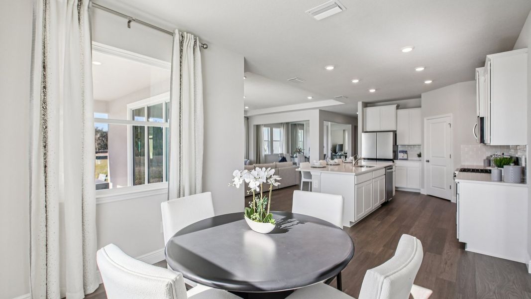 Furnished interior in a model home at Archer at Two Rivers in Zephyrhills (Image 18).
