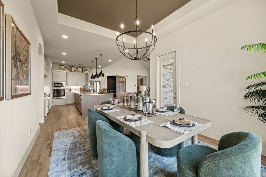 Furnished interior in a model home at NorthGlen in Haslet (Image 23). Furnished interior in a model home at NorthGlen in Haslet (Image 23).