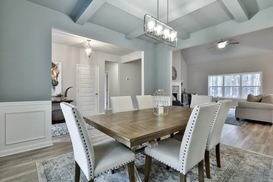 Furnished interior in a model home at Wimberly Estates in Newnan (Image 8). Furnished interior in a model home at Wimberly Estates in Newnan (Image 8).