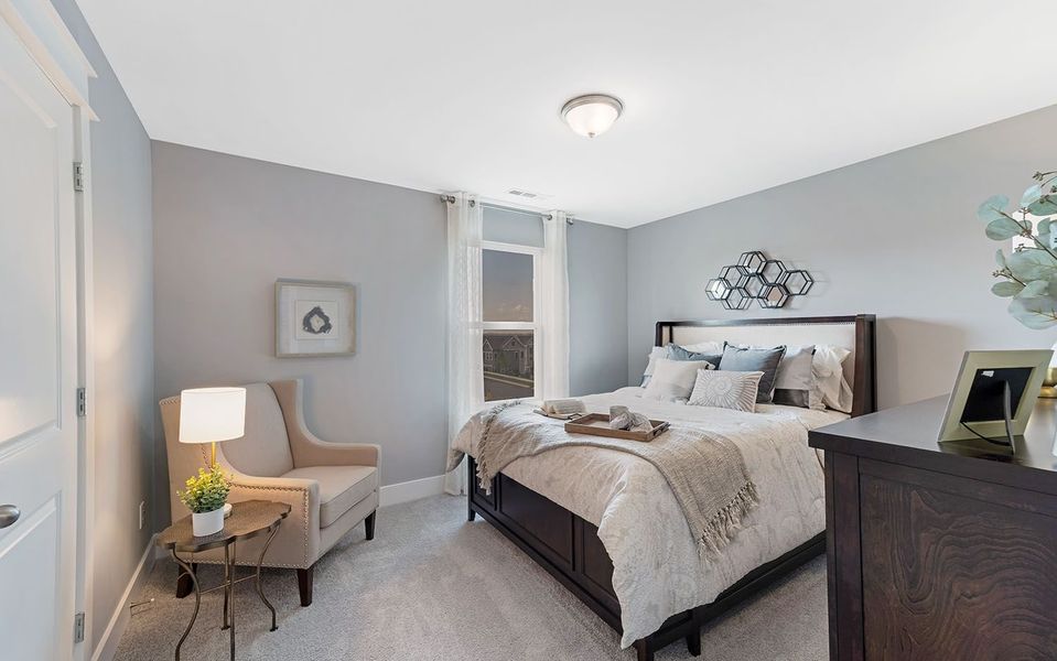 Furnished interior in a model home at McCain's Station in Gallatin (Image 33). Furnished interior in a model home at McCain's Station in Gallatin (Image 33).