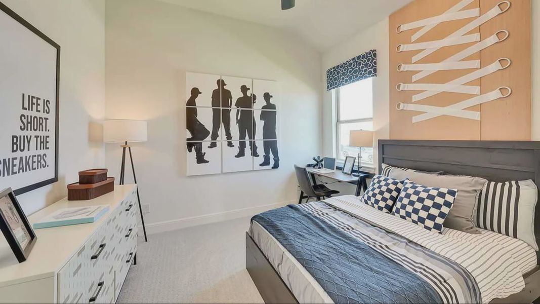 Furnished interior in a model home at Carillon in Manor (Image 9). Furnished interior in a model home at Carillon in Manor (Image 9).