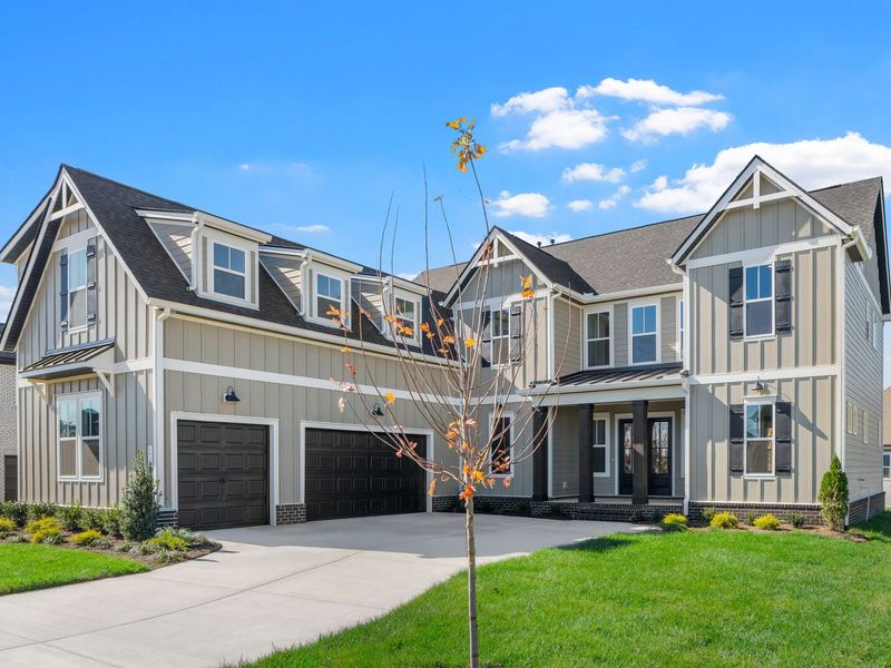 Front exterior of a home in the Shelton Square community, located in Murfreesboro, TN (Image 4).