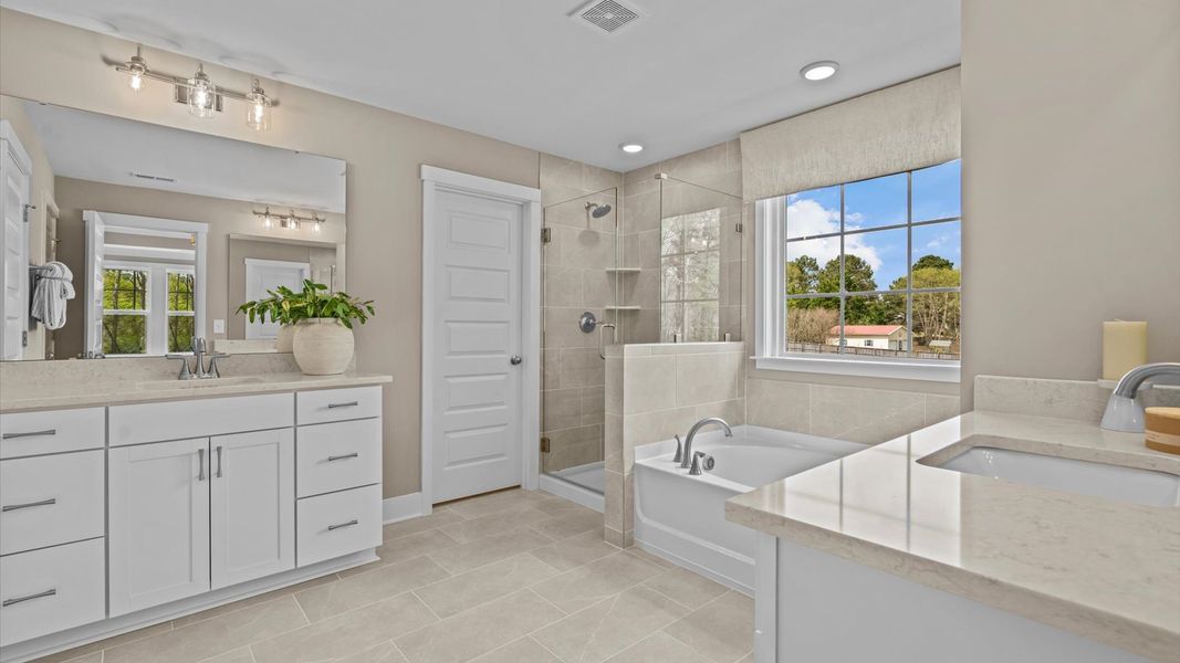 Furnished interior in a model home at Provisions at Courtland in Sanford (Image 41). Furnished interior in a model home at Provisions at Courtland in Sanford (Image 41).