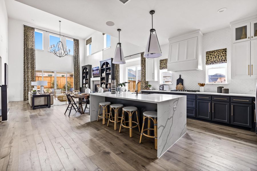 Furnished interior in a model home at Windsong Ranch - The Enclave in Prosper (Image 20). Furnished interior in a model home at Windsong Ranch - The Enclave in Prosper (Image 20).