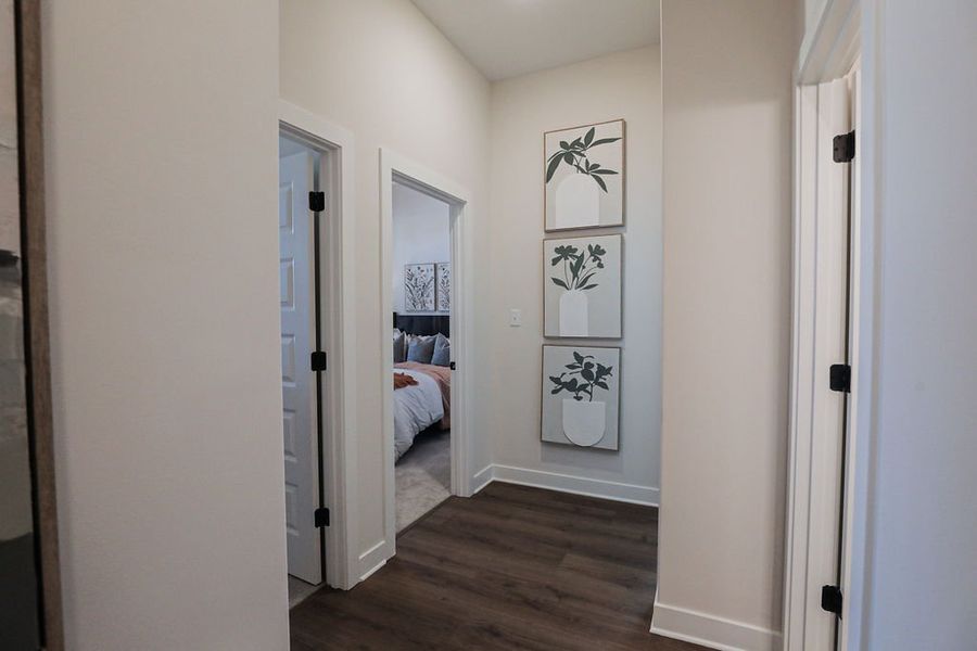 Furnished interior in a model home at Villages of Green Meadows in Munford (Image 32).