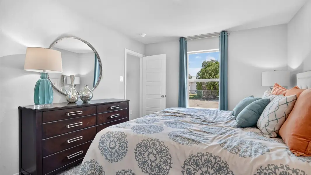 Furnished interior in a model home at Blackbird Estates in Mineral Wells (Image 19).