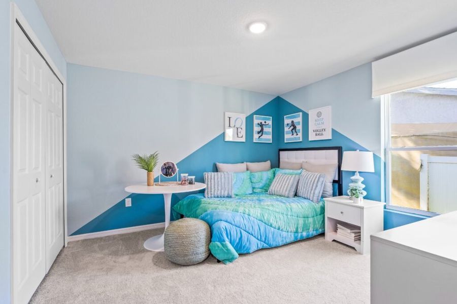 Furnished interior in a model home at Port Charlotte in Port Charlotte (Image 25).