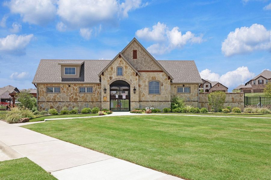 Front exterior of a home in the Timberbrook community, located in Justin, TX (Image 54). Front exterior of a home in the Timberbrook community, located in Justin, TX (Image 54).