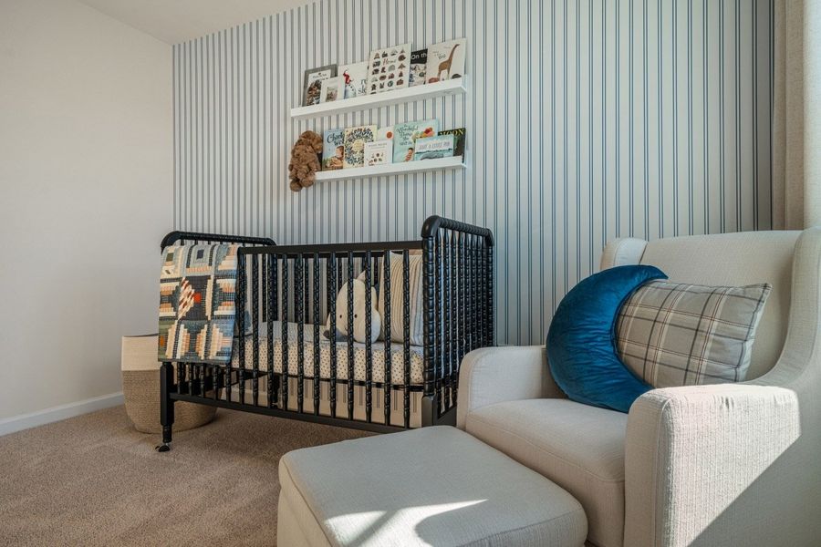 Furnished interior in a model home at Hoke Loop Ridge in Fayetteville (Image 24). Furnished interior in a model home at Hoke Loop Ridge in Fayetteville (Image 24).