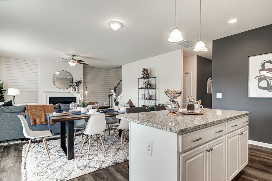 Kitchen to Great Room | Meriwether Plan