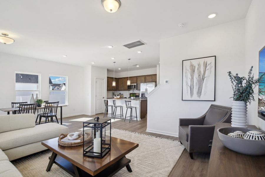 The Sussex townhome model at Stratford Station