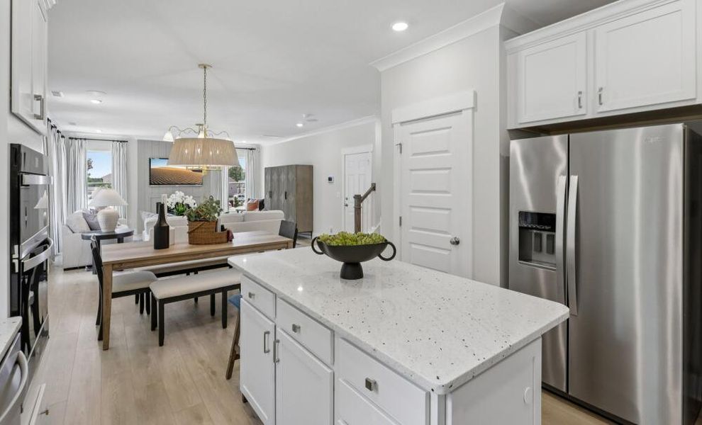 Furnished interior in a model home at The Grove at Bratton Park in York (Image 32). Furnished interior in a model home at The Grove at Bratton Park in York (Image 32).