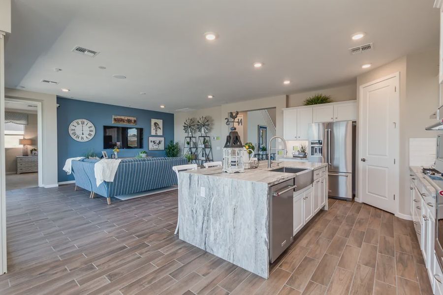 Furnished interior in a model home at Forté at Granite Vista in Waddell (Image 26). Furnished interior in a model home at Forté at Granite Vista in Waddell (Image 26).