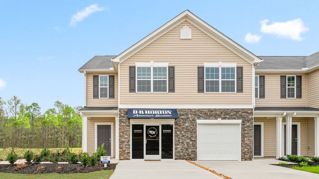 Front exterior of a home in the Henley Ridge community, located in Graham, NC (Image 4).