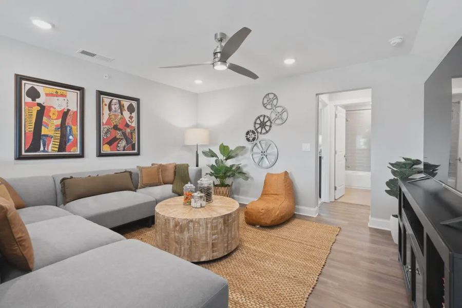 Furnished interior in a model home at The Reserve at Bells Ferry in Kennesaw (Image 53).