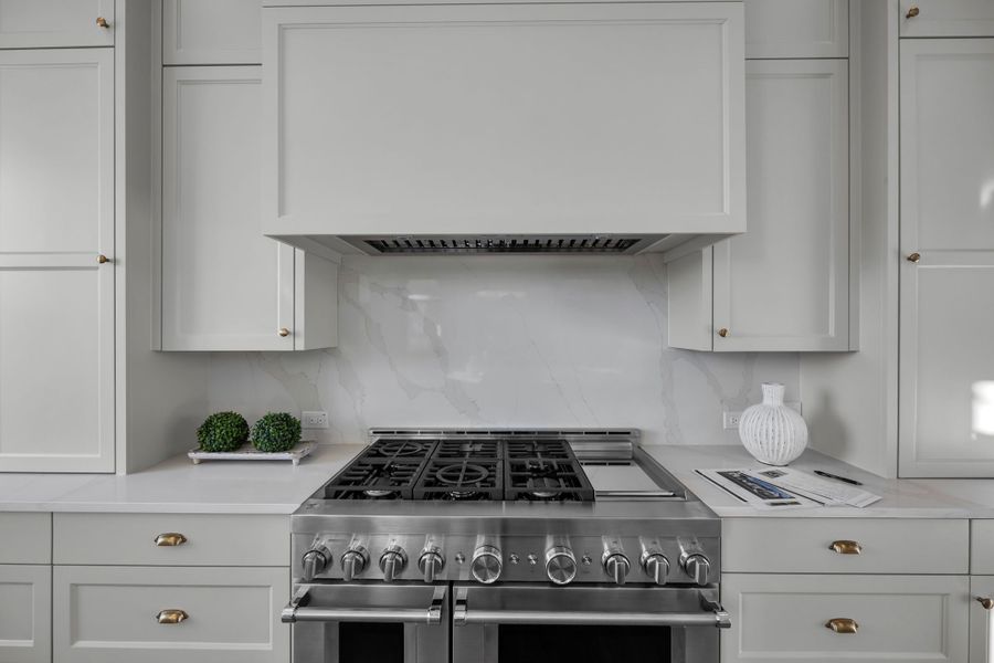 Furnished interior in a model home at Park Hill Custom Series in Colleyville (Image 3).