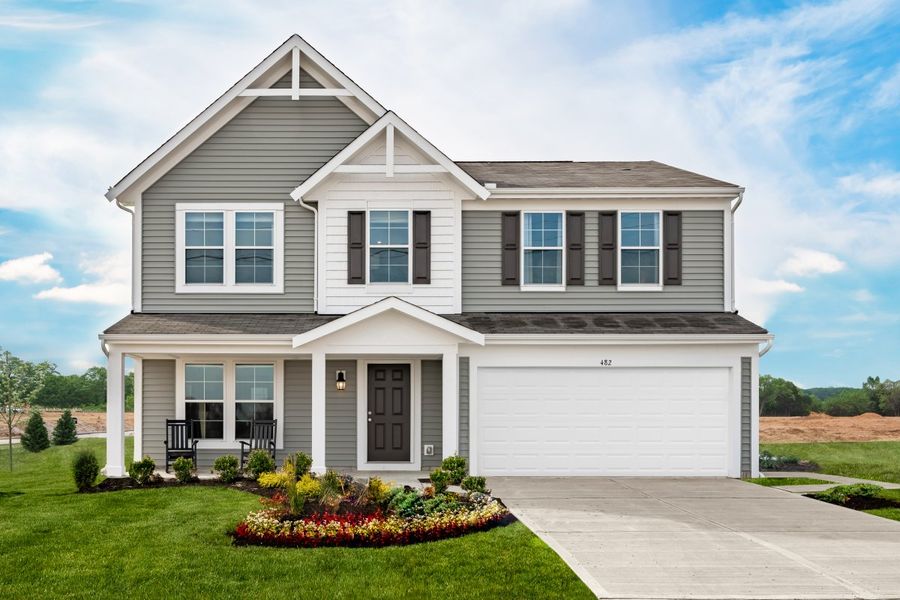 Front exterior of a home in the Crossvine Estates community, located in Hoschton, GA (Image 21).