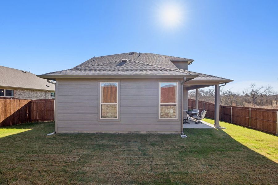 Front exterior of a home in the Belmont community, located in Aubrey, TX (Image 32).
