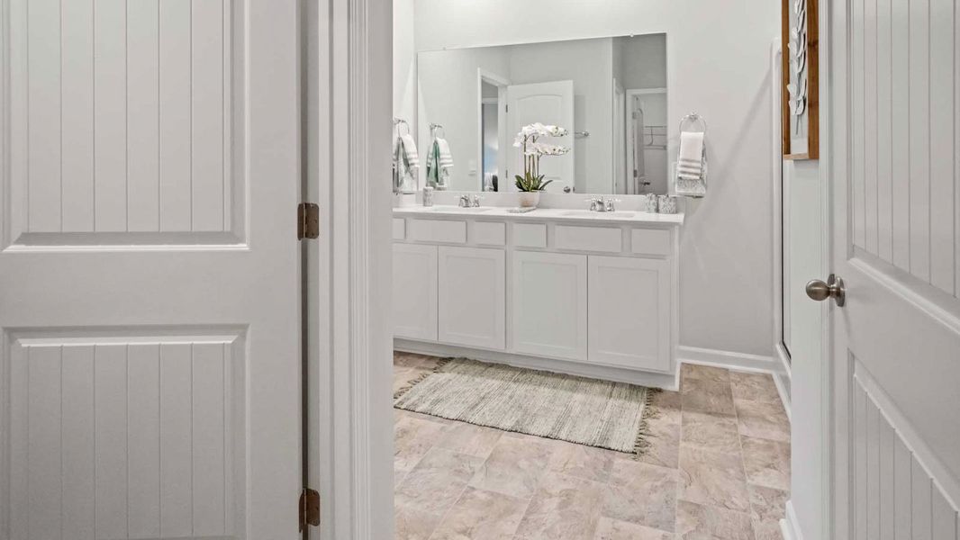 Furnished interior in a model home at Villages of Hunters Point in Lebanon (Image 21). Furnished interior in a model home at Villages of Hunters Point in Lebanon (Image 21).