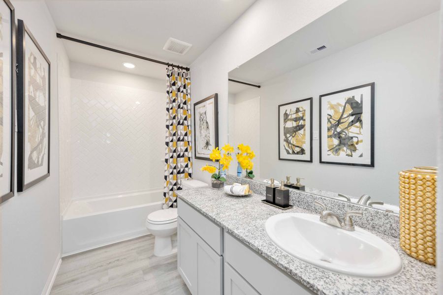 Tejas Village Model Home - Secondary Bathroom Tejas Village Model Home - Secondary Bathroom