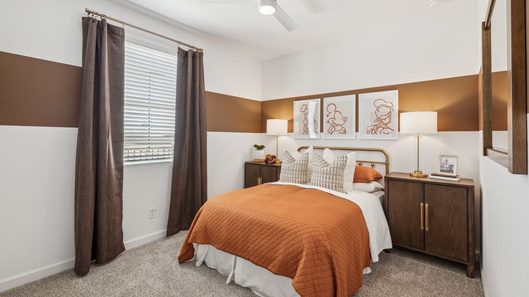 Furnished interior in a model home at Remington in Buckeye (Image 30).